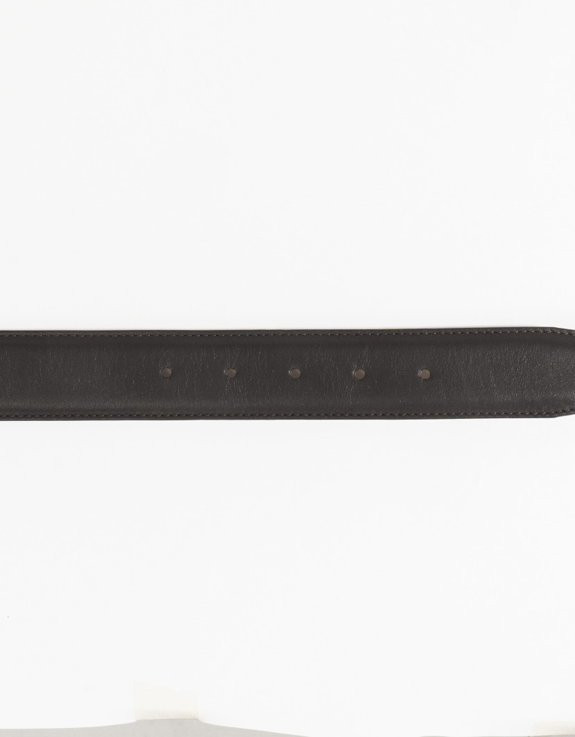 Castello d'Oro Brown Calf Leather Belt image